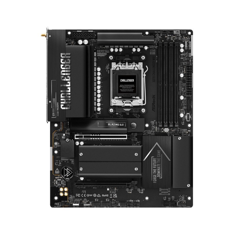 ASRock MB Sc AM5 X870 Challenger WiFi, AMD X870, 4xDDR5, 1xHDMI, 2xUSB4, WiFi