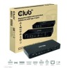 Club3D Dokovací stanice USB-C 10v1, 1xDP, 1xHDMI, 3xUSB-C, 3xUSB, 1xRJ45, 1x3.5mm, černá