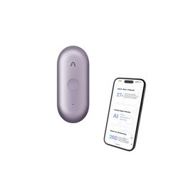 PLAUD Note Pin S Purple - AI hlasový záznamník + náramek a šňůrka na krk