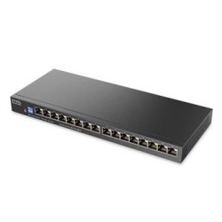 Zyxel GS1100-16ES Slimline 16 port Gigabit - DIP selector Unmanaged Switch