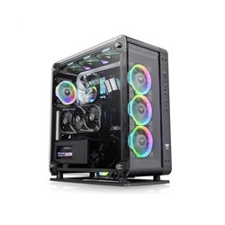 THERMALTAKE Case Core P6, ATX, Průhledná bočnice, černá