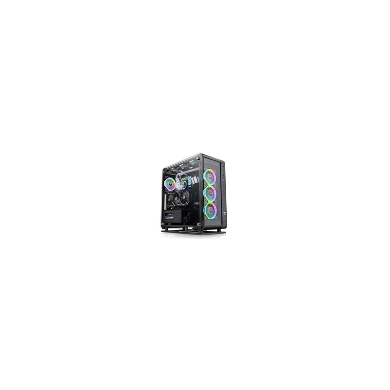 THERMALTAKE Case Core P6, ATX, Průhledná bočnice, černá