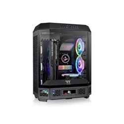 THERMALTAKE Case The Tower 600, ATX, Průhledná bočnice, 2x 140mm Fan, černá