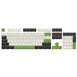 Marvo sada vyměnitelných kláves, PBT Keycap set KP-02 US, zelená, DOPRODEJ