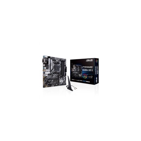 BAZAR - ASUS MB Sc AM4 PRIME B550M-A WIFI II, AMD B550, 4xDDR4, 1xHDMI, 1xDVI, 1xVGA, WI-FI, mATX, (Bez příslušenství)