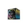 DEEPCOOL Ventilátor FL12 SE 3v1, 3x120mm, ARGB, černá