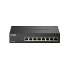 D-Link DMS-108P/E 8-Port 2.5G Multi-Gigabit Unmanaged PoE Switch