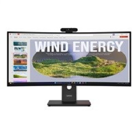 LENOVO LCD T34WD-40+MC60 - 34",VA,21:9,3440x1440,120Hz,300cd/m2,3000:1,4ms,HDMI,DP,USBHub,USB-C(100W PD),RJ45,Nákl,Zdvih