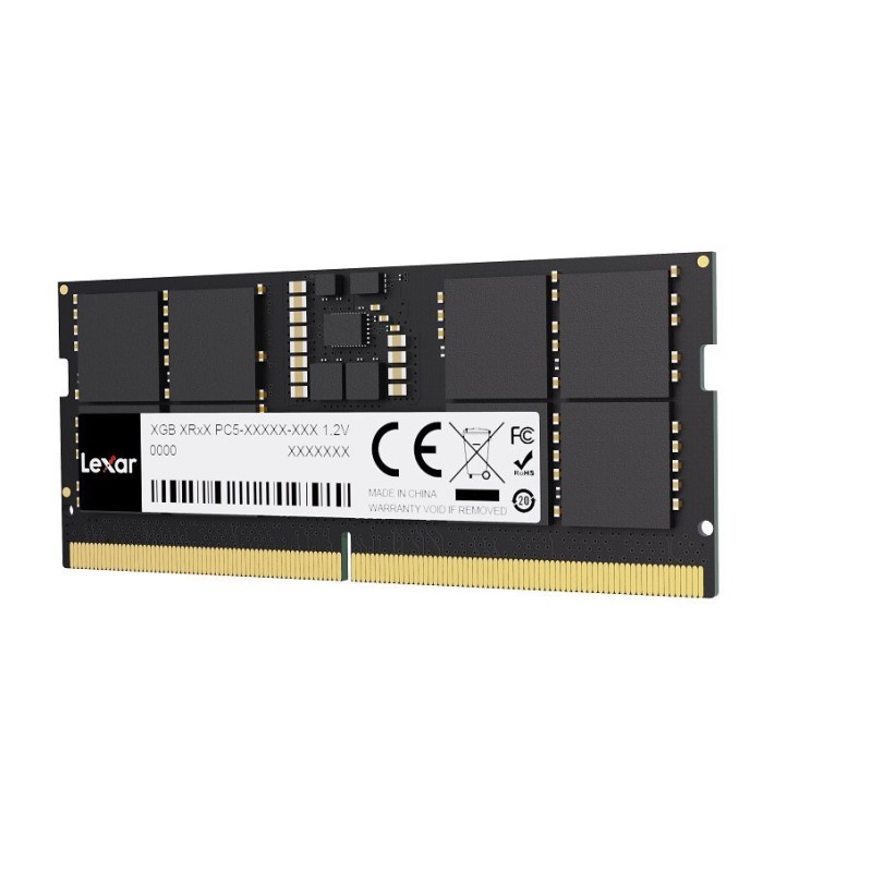 Lexar DDR5 8GB SODIMM 4800MHz, CL40, 262 PIN - Blister balení