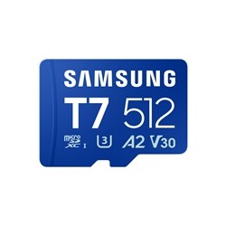 Samsung micro SD karta T7 - 512GB + USB adaptér