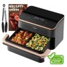 Cosori Dual Blaze TwinFry chytrá horkovzdušná fritéza 10 L, keramika, černá