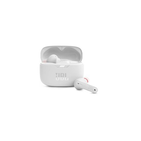 JBL Tune 230NC TWS White True Wireless sluchátka s potlačením hluku, 16 ohm, Bluetooth 5.2, bílá