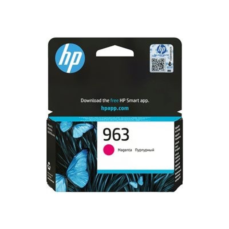HP 963 Magenta Original Ink Cartridge (700 pages)