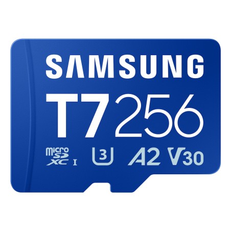 Samsung micro SD karta T7 - 256GB + USB adaptér