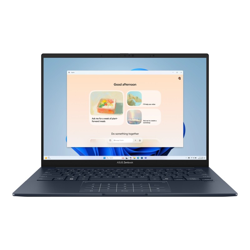 ASUS NTB Zenbook 14 (UX3405CA-OLED1527W), Ultra 5 225H, 14" 1920 x 1200, 16GB, 512GB SSD, Intel Arc, W11 Home, Blue
