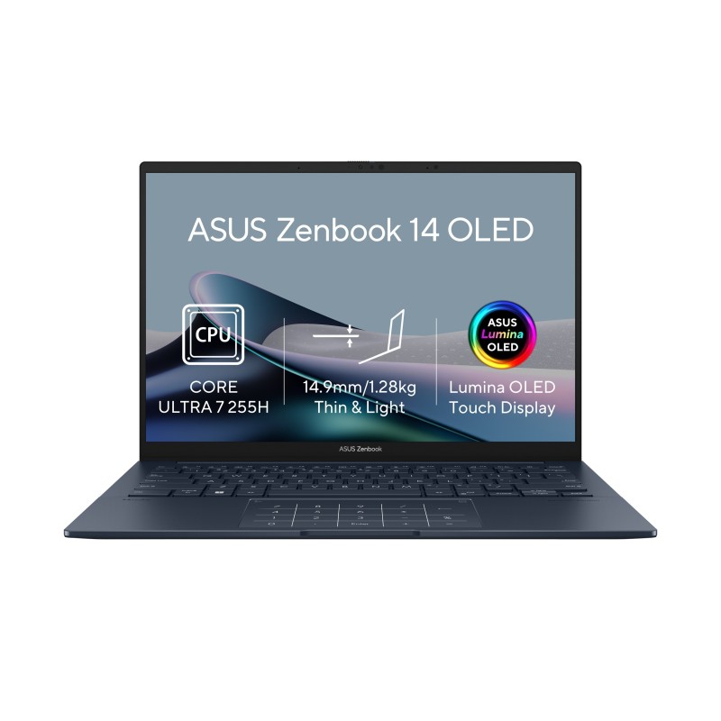 ASUS UX3405CA 14/Core U7 255H/16GB/512GB/Blue/W11H