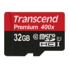 TRANSCEND MicroSDHC karta 32GB Premium, Class 10 UHS-I 300x, bez adaptéru