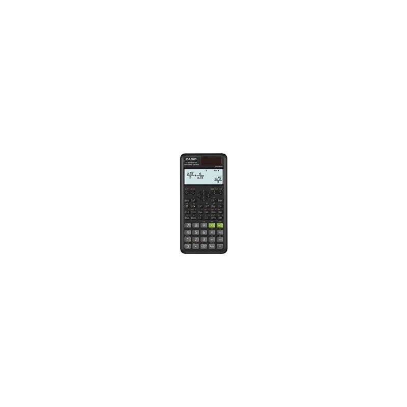 CASIO kalkulačka FX 85 ES Plus 2E, černá, školní, desetimístná