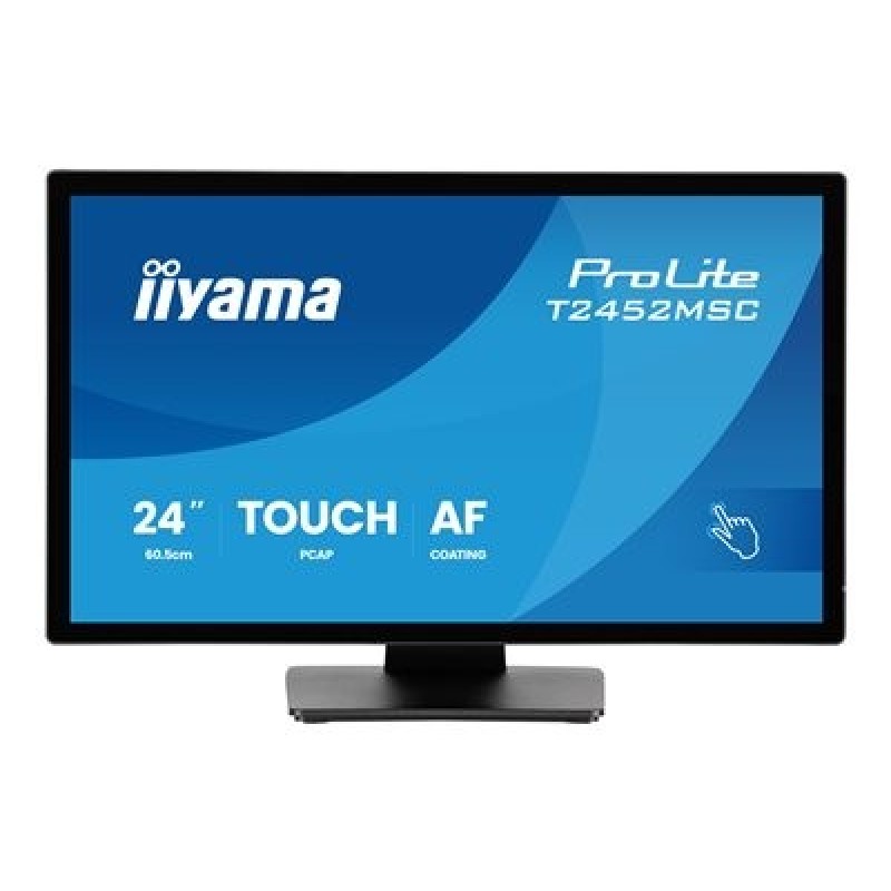 Iiyama T2452MSC-B2 24IN 1920X1080/10P IPS Panel HDMI 360CD/M2