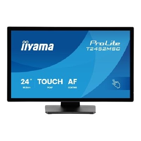 Iiyama T2452MSC-B2 24IN 1920X1080/10P IPS Panel HDMI 360CD/M2