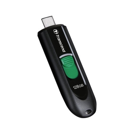 Transcend JetFlash 790C - Jednotka USB flash - 128 GB - USB-C 3.2 Gen 1 - černá