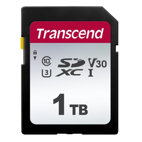 Transcend 300S - Paměťová karta flash - 1 TB - Video Class V30 / UHS-I U3 / Class10 - SDXC UHS-I