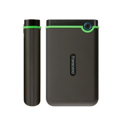 Transcend StoreJet 25M3 - Pevný disk - 4 TB - externí (přenosný) - 2.5" - USB 3.1 Gen 1 - AES - železně šedá