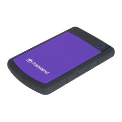Transcend StoreJet 25H3P - Pevný disk - 2 TB - externí (přenosný) - 2.5" - USB 3.0 - brilliant purple (fialová)