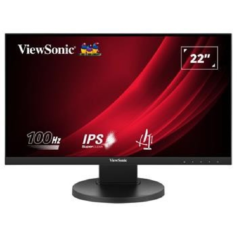 ViewSonic VG2208A/ 22" 16:9 (21.5"), 1920 x 1080, SuperClear® IPS, HDMI, DisplayPort, USB, repro, full ergonomic stand