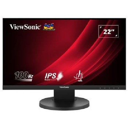 ViewSonic VG2208A/ 22" 16:9 (21.5"), 1920 x 1080, SuperClear® IPS, HDMI, DisplayPort, USB, repro, full ergonomic stand