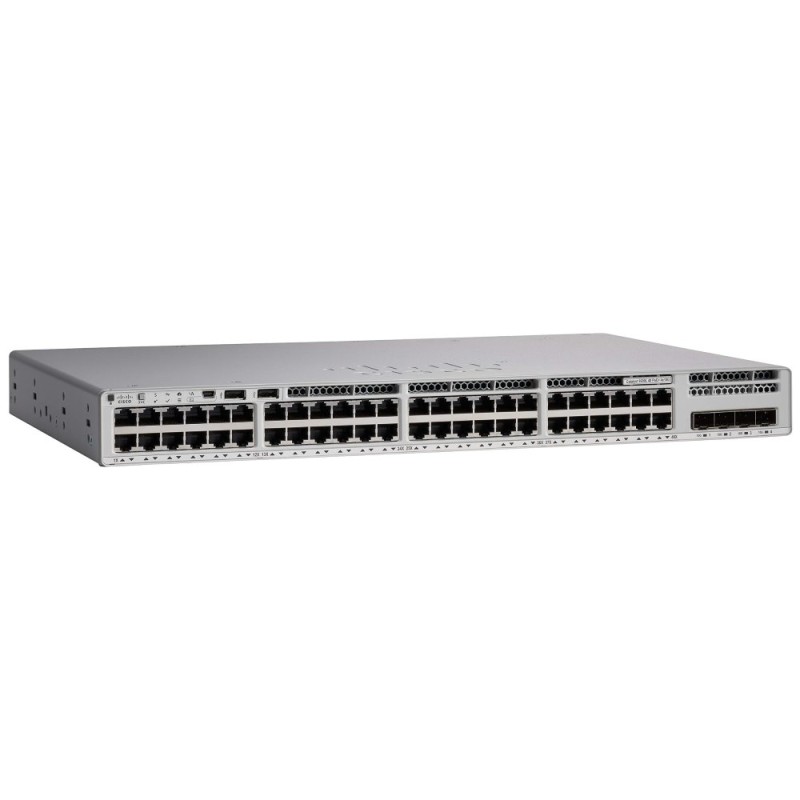 Catalyst 9200L 48-port PoE+, 4 x 10G, Network Essentials, C9200L-48P-4X-E
