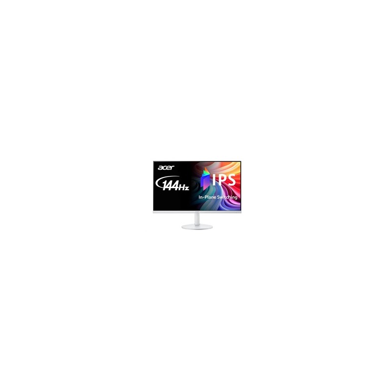 ACER LCD SA273P1wmix,27" FHD IPS LED,144Hz,250nits,178/178,1ms,VGA,HDMI,Audio,Repro,VESA,White
