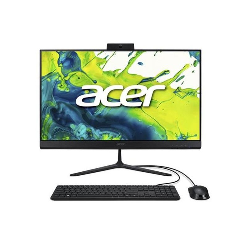 ACER PC AiO Aspire C24B-GMTL_LUBCU5115U_65W,Ultra 5 115U,23.8"FHD,8GB,512GB SSD,N/A,W11H,Black