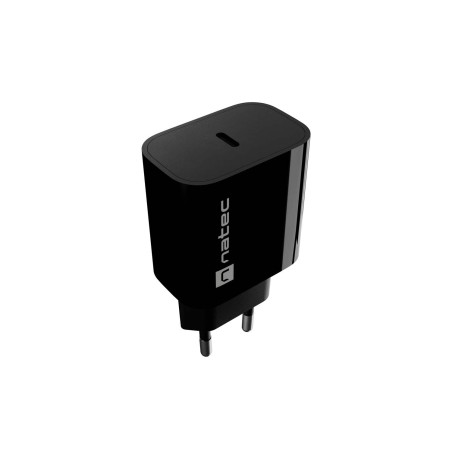 Universální nabíječka Natec RIBERA 20W, 1X USB-C, černá