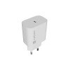 Universální nabíječka Natec RIBERA 20W, 1X USB-C, bílá