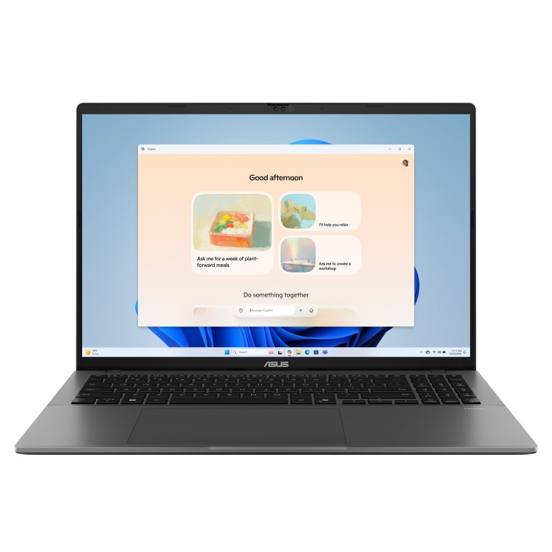 ASUS NTB Vivobook S16 (S3607AA-OLED047WZ), Ultra 5 325, 16" 1920 x 1200, 32GB, 512GB SSD, Intel Graphics, W11 Pro, Gray