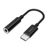 GENIUS ACC-C100 redukce z 3,5mm audio jack na USB-C, černá