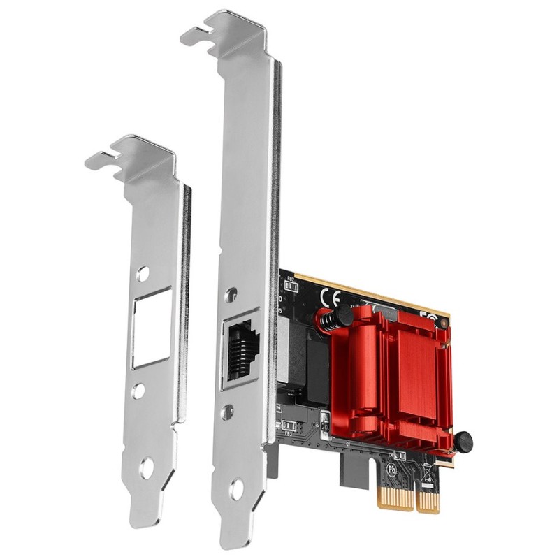 AXAGON PCEE-GIX, PCIe síťová karta - 1x Gigabit Ethernet port (RJ-45), Intel i210AT, PXE, vč. LP
