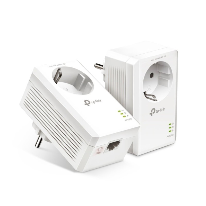 TP-Link TL-PA7017PKIT průchozí powerline set v5.0 (P/N:0162500652) (AV1000,1xGbE, HomePlug AV2)
