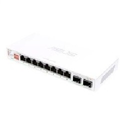 ASUS switch QG-U1080, 8x 2.5G RJ45, 2x 10G SFP+