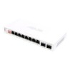 ASUS switch QG-U1080, 8x 2.5G RJ45, 2x 10G SFP+