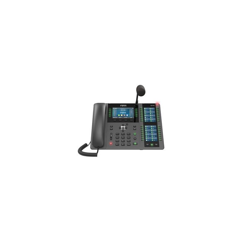 Fanvil X210i SIP pagingová konzole, 4.3" bar. disp.+2 přid. disp., 20 SIP,106 DSS, ext. mikr, 2xGbit