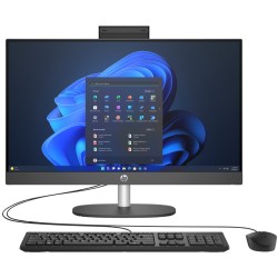 HP AIO ProOne 240 G10 AiO 23.8 NT i3-N300,8GB,512GB NVMe, WiFi 6 + BT,klávesnice a myš,65W externí,šedá,HDMI,Win11Pro