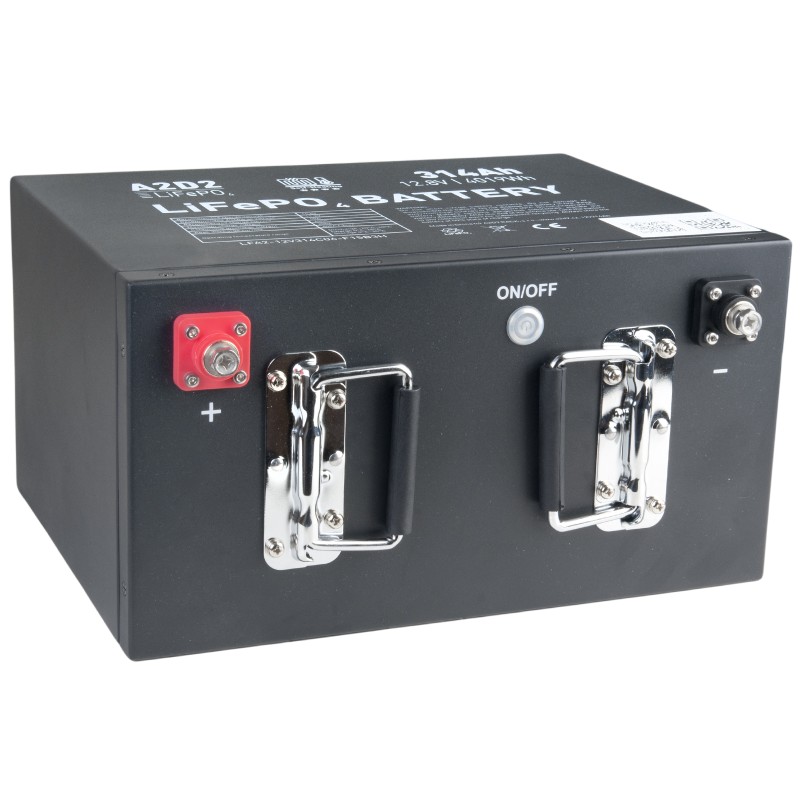 A2D2 baterie LiFePO4 12,8V 314Ah M8 SELF-HEAT Under-Seat Case (DJ Energy cells)
