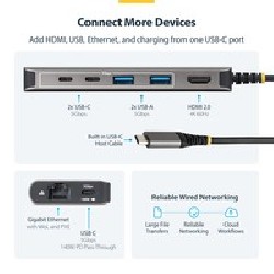 Startech 315B-USBC-Multiport/USB-C HDMI Multiport Hub 140W