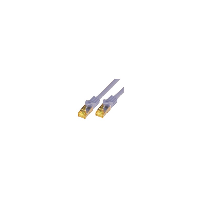 CAT7 SFTP RJ45 LSZH 0.25M GREY/10GBIT RAW PATCH CABLE