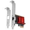 AXAGON PCEE-G25, PCIe síťová karta - 1x 2.5 Gigabit Ethernet port (RJ-45), Realtek, PXE, vč. LP