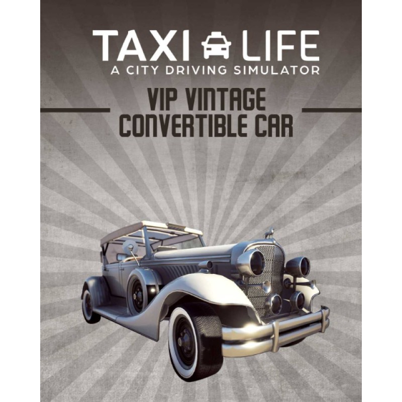ESD Taxi Life VIP Vintage Convertible Car