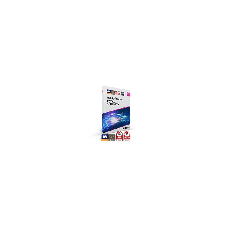 Bitdefender Total Security - 10 zařízení na 1 rok - elektronická licence do emailu