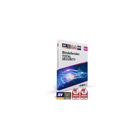 Bitdefender Total Security - 10 zařízení na 1 rok - elektronická licence do emailu